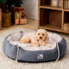 Playful Pull Rope Pet Bed Adjustable Chew-Resistan