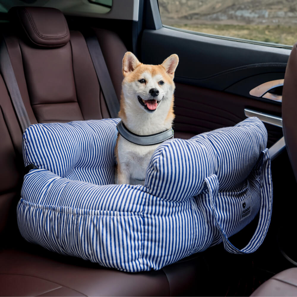 Portable Leisure Outing Pet Bolster Large Dog Car