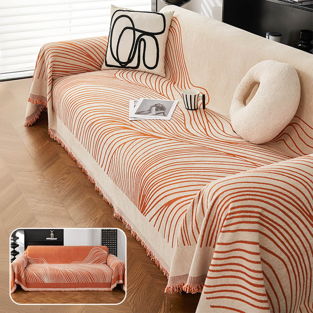 Minimalist Chenille Reversible Cat-Scratch Resista