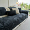 Modern Geometric Soft Plush Non-slip Sofa Protecto