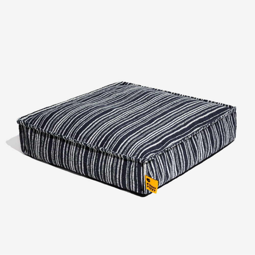 Sustainable Storage Pouf Ottoman & Dog Bed - Funny