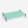 Vibrant Summer Print Style Aluminum Elevated Dog B