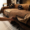 Vintage Chenille Anti-Scratch Sofa Protector Throw