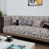 Wild Zebra Print Chenille Furniture Protector Couc