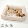 Comfort Orthopedic Support Dog Sofa Bed with Pillo