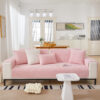 Cream Colour Berber Fleece Anti-Scratch Couch Cove