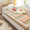 Floral Handmade Pure Cotton Protective Couch Cover