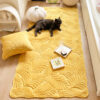 Leaf Cotton Mat Anti-scratch Protective Couch Cove
