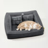 Comfort Orthopedic Support Dog Sofa Bed with Pillo
