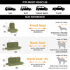 Waterproof All-season Stain-Resistant Dog Car Seat